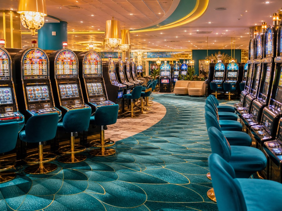 Slots / Automaten in een fysieke speelzaal